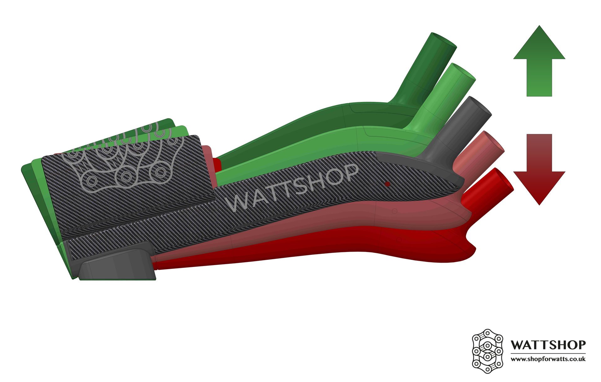 WATTSHOP 延長マウントプレート ロングタイプ WATTSHOP 延長マウントプレート ロングタイプ Anemoi Extension