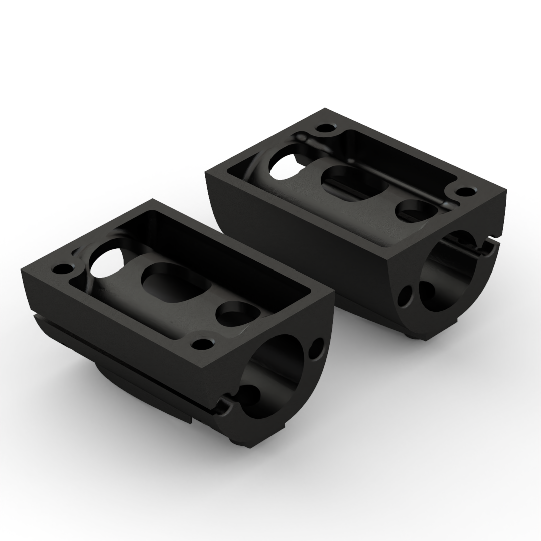 パーツ Wattshop Universal Extension Pole Clamps Inline Extension Pole Clamps – WattShop