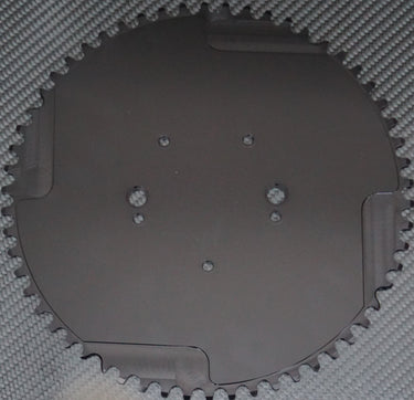 Pyramid Double 2x Aluminium Chainrings